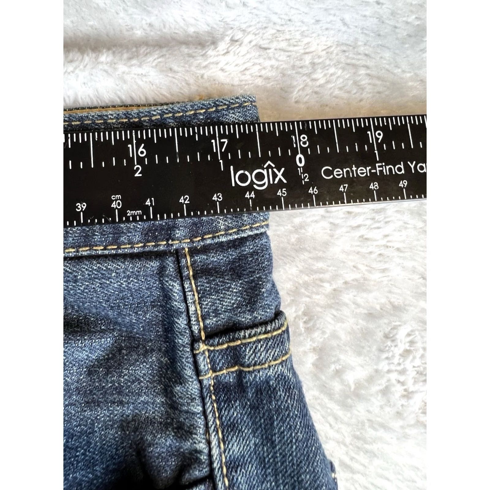 CO Iron Clothing Co Jeans Mens 33x34 Blue Mid Rise Straight Loose Jeans Mens 33 34 Pockets Comfort Men Blue Straight 90s? Size US 33 - 7 Thumbnail