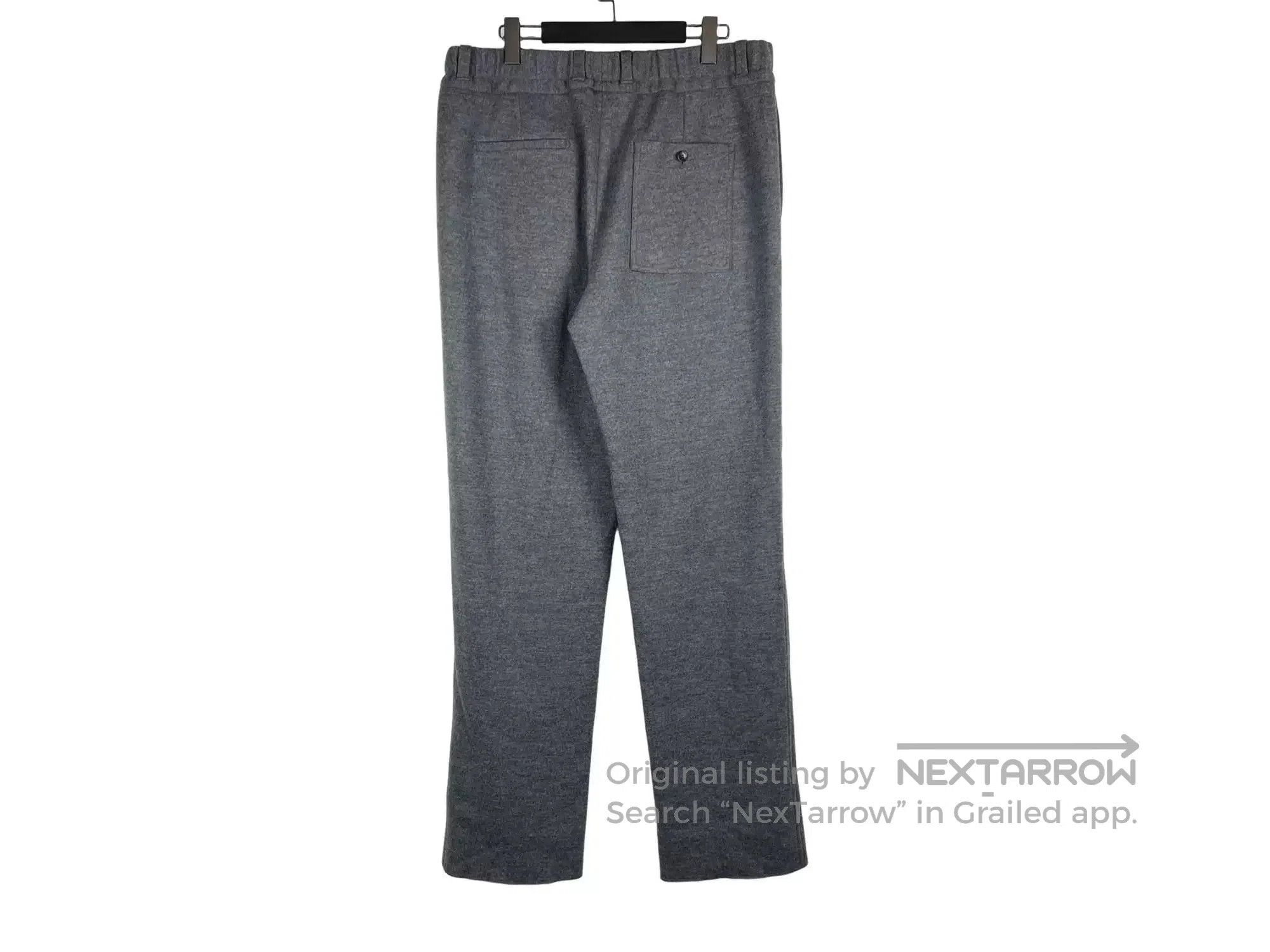 Lanvin LANVIN Gray Elasticated Waist Wool Pants. Size US 36 / EU 52 - 2 Thumbnail