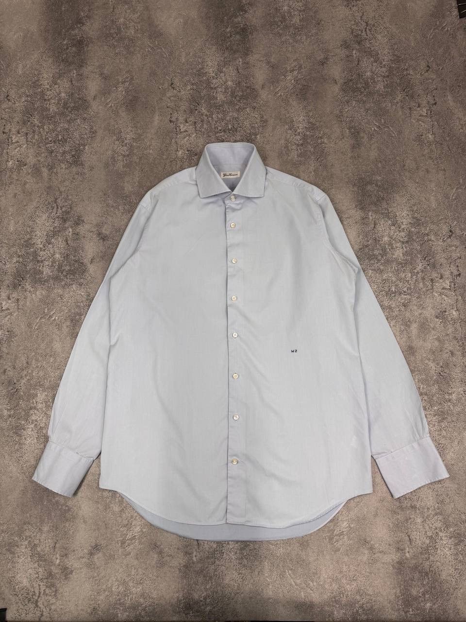 Other Gino Venturini Men's Shirt Light Blue Size L Size US L / EU 52-54 / 3 - 1 Thumbnail