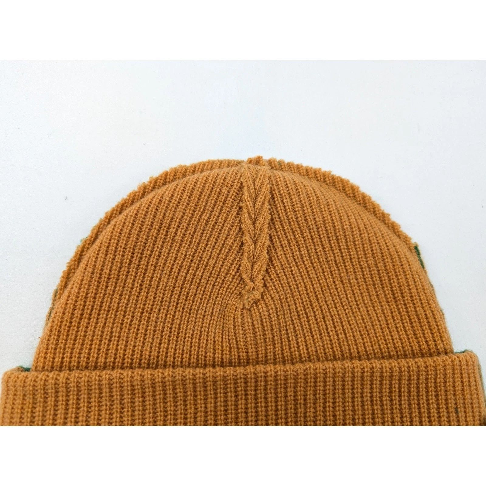 Gallery Dept. o1rshd1 Q:+207 / Size: OS / Beanie Cap / Hat in Green/Orange Size ONE SIZE - 5 Thumbnail