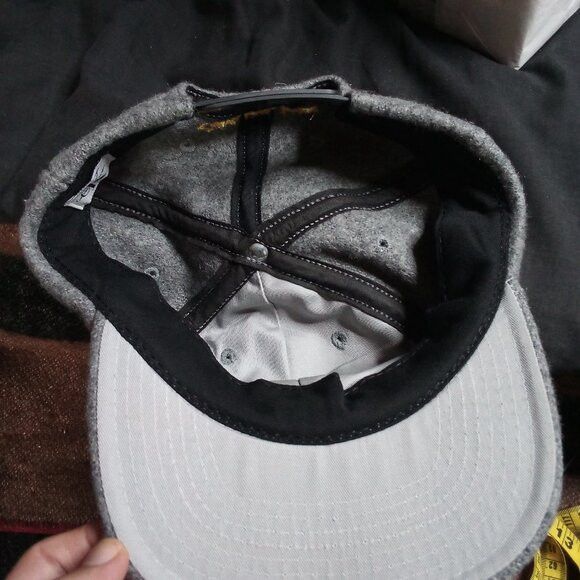 Calvin Klein Vintage Calvin Klein Jeans Snap Hat Cap Wool Size ONE SIZE - 6 Thumbnail