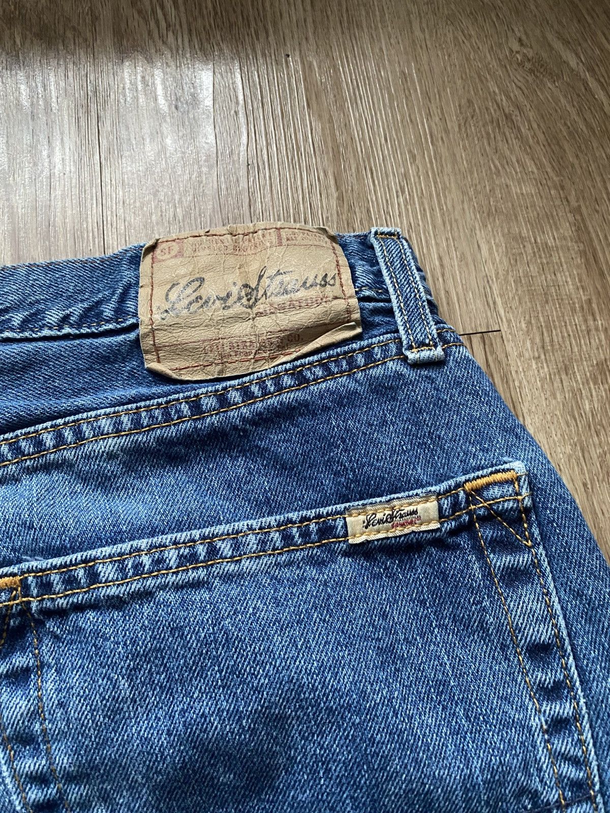 Levi's × Levi's Vintage Clothing × Vintage VINTAGE BAGGY LEVIS SHORTS JORTS Size US 34 / EU 50 - 6 Thumbnail
