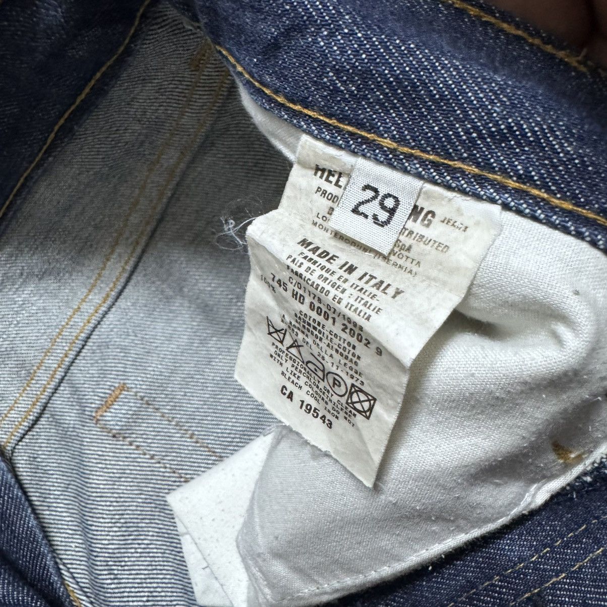 Helmut Lang Helmut Lang Honeycomb Denim Jeans Release Hem Size US 31 - 17 Thumbnail