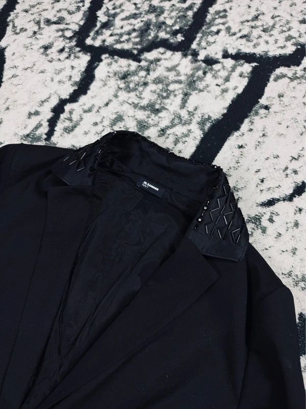 Jil Sander Jil Sander blazer black basic 32 Size XXS / US 00 / IT 34 - 3 Thumbnail