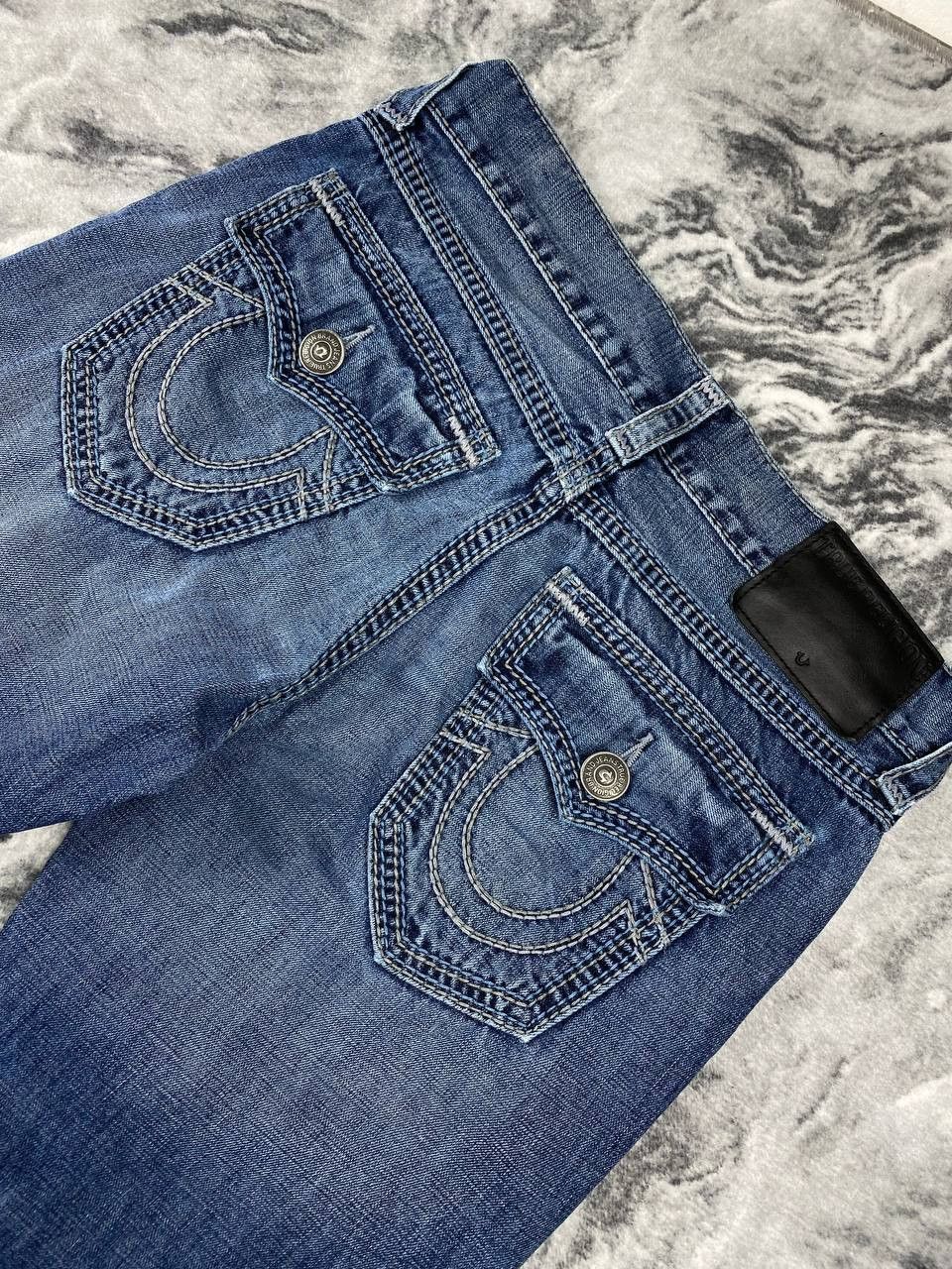 True Religion Vintage True Religion Ricky Straight Denim Jeans Baggy Size US 32 / EU 48 - 4 Thumbnail