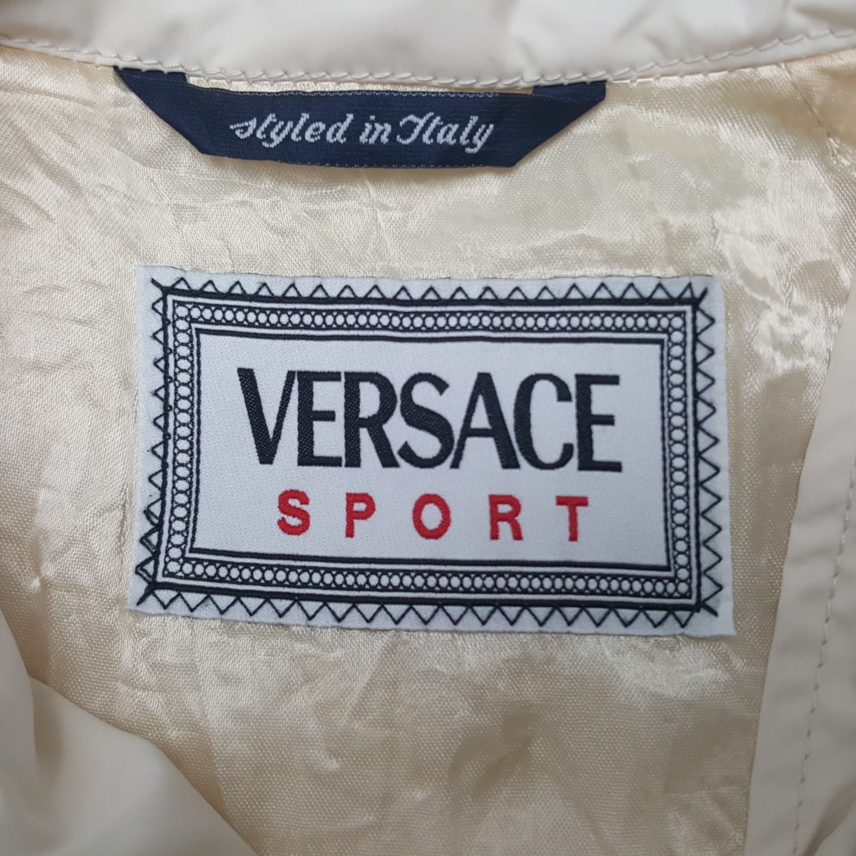 Versace × Vintage Vintage Versace Sport Zipper Winter Jacket Size US XS / EU 42 / 0 - 4 Thumbnail