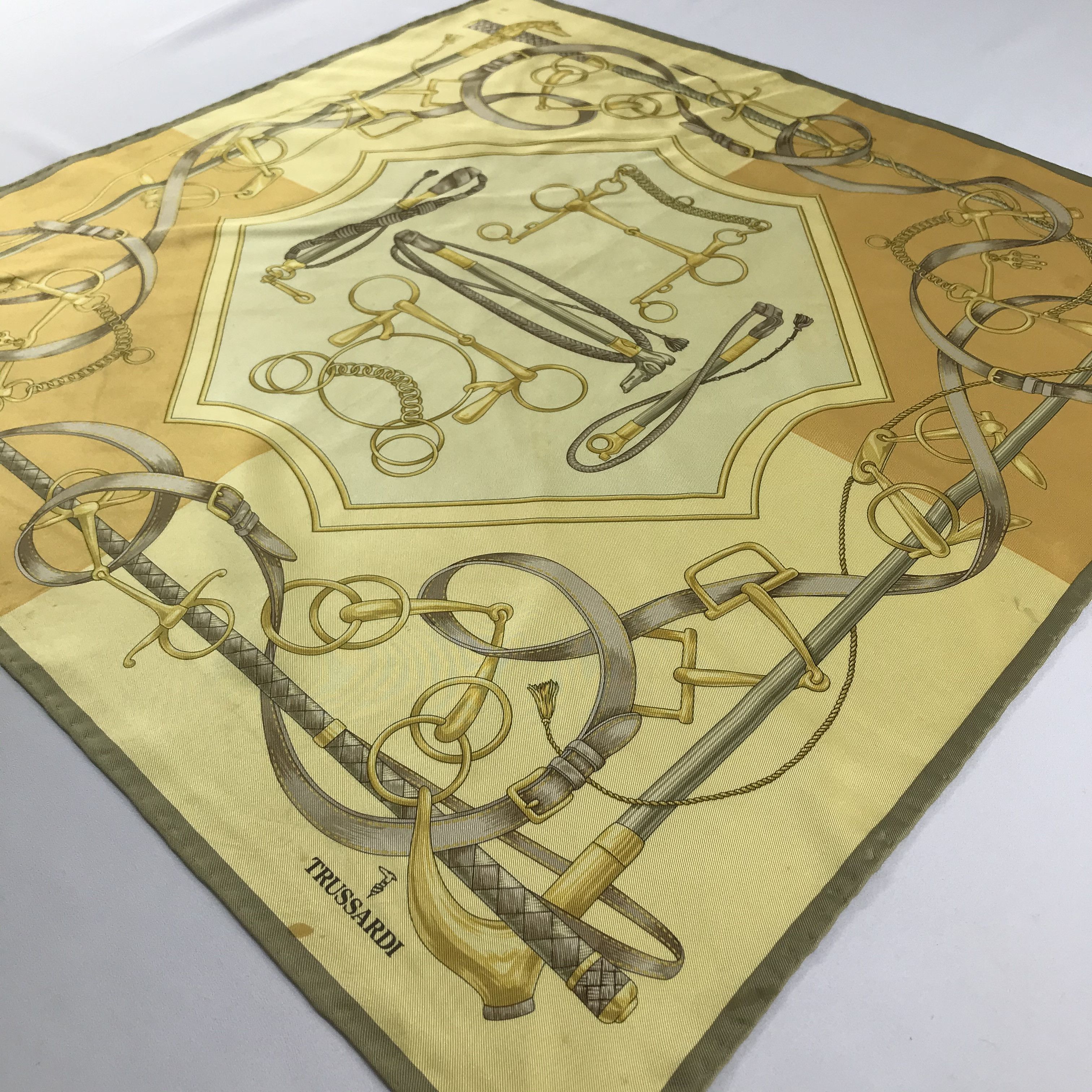 Trussardi Vintage Trussardi SIlk Scarf Size ONE SIZE - 3 Thumbnail