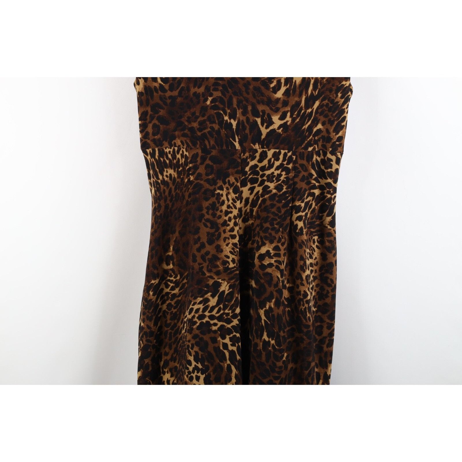 Vintage 90s Ralph Lauren Leopard Cheetah Dress