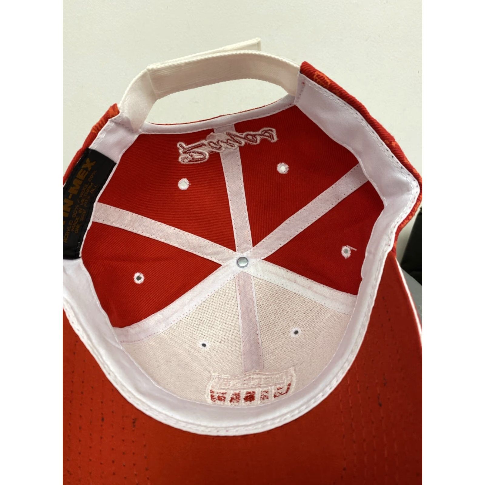 Vintage VINTAGE Latin Mex Club Necaxa Cap Hat One Size Red Adjustable Snapback Sports Mens Size ONE SIZE - 5 Thumbnail