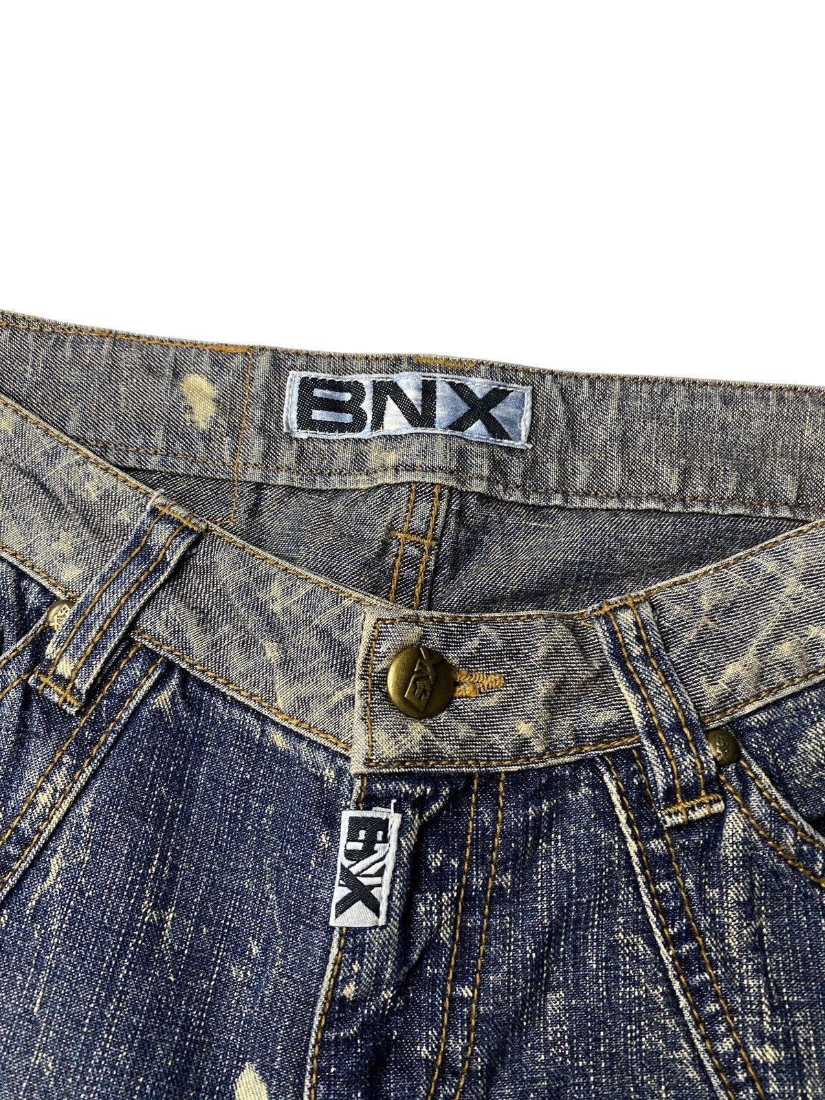 Hysteric Glamour 2000's BNX Spiral Distressed Flared Jeans Size US 26 / EU 42 - 6 Thumbnail