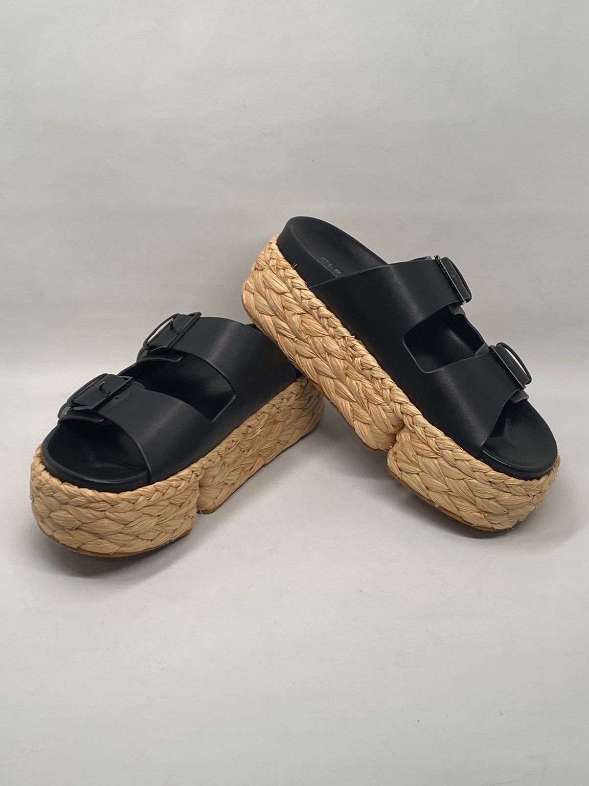 Robert Clergerie Clergerie Qiana2 Leather Espadrille Sandals size 37 Size US 7 / IT 37 - 9 Thumbnail