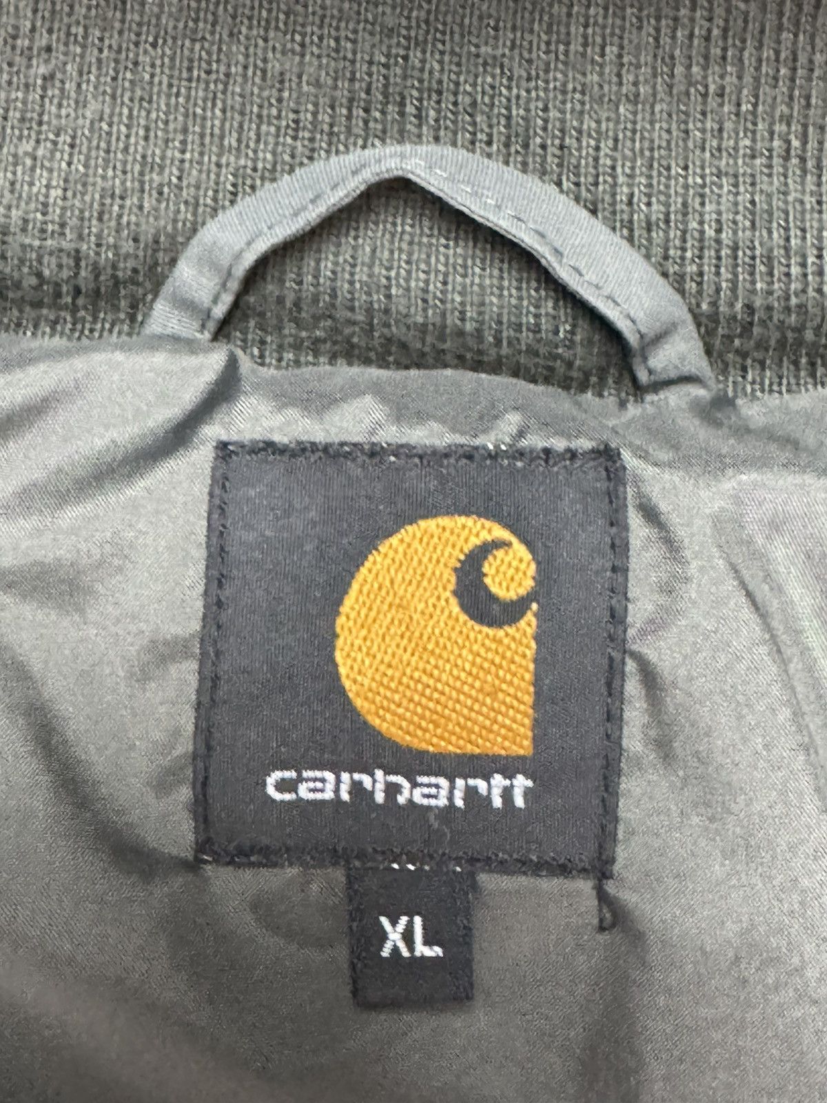 Carhartt × Vintage Carhartt Vintage Puffer Jacket Bomber Ma 1 Center Logo Y2K Size US XL / EU 56 / 4 - 10 Thumbnail