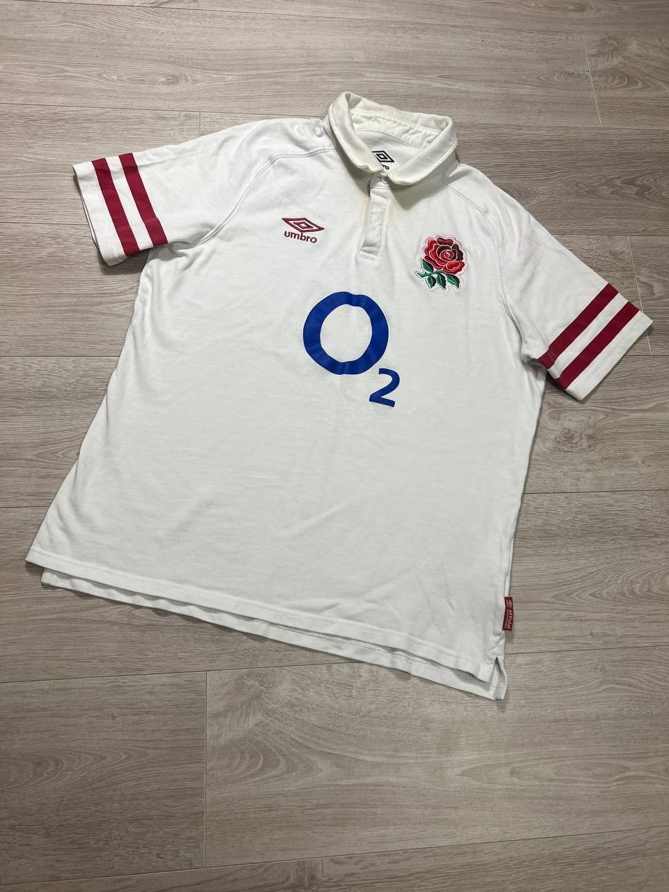 Umbro Vintage rugby polos Umbro England Size US XL / EU 56 / 4 - 3 Thumbnail
