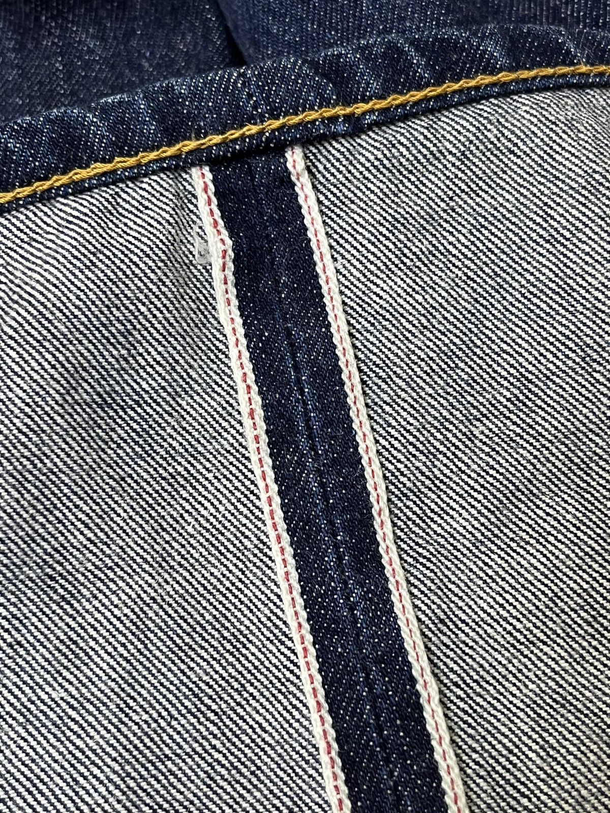 Toyo Enterprises JAPANESE AKAMIMI “KAKEYA”REDLINE SELVEDGE JEANS Size US 33 - 14 Thumbnail