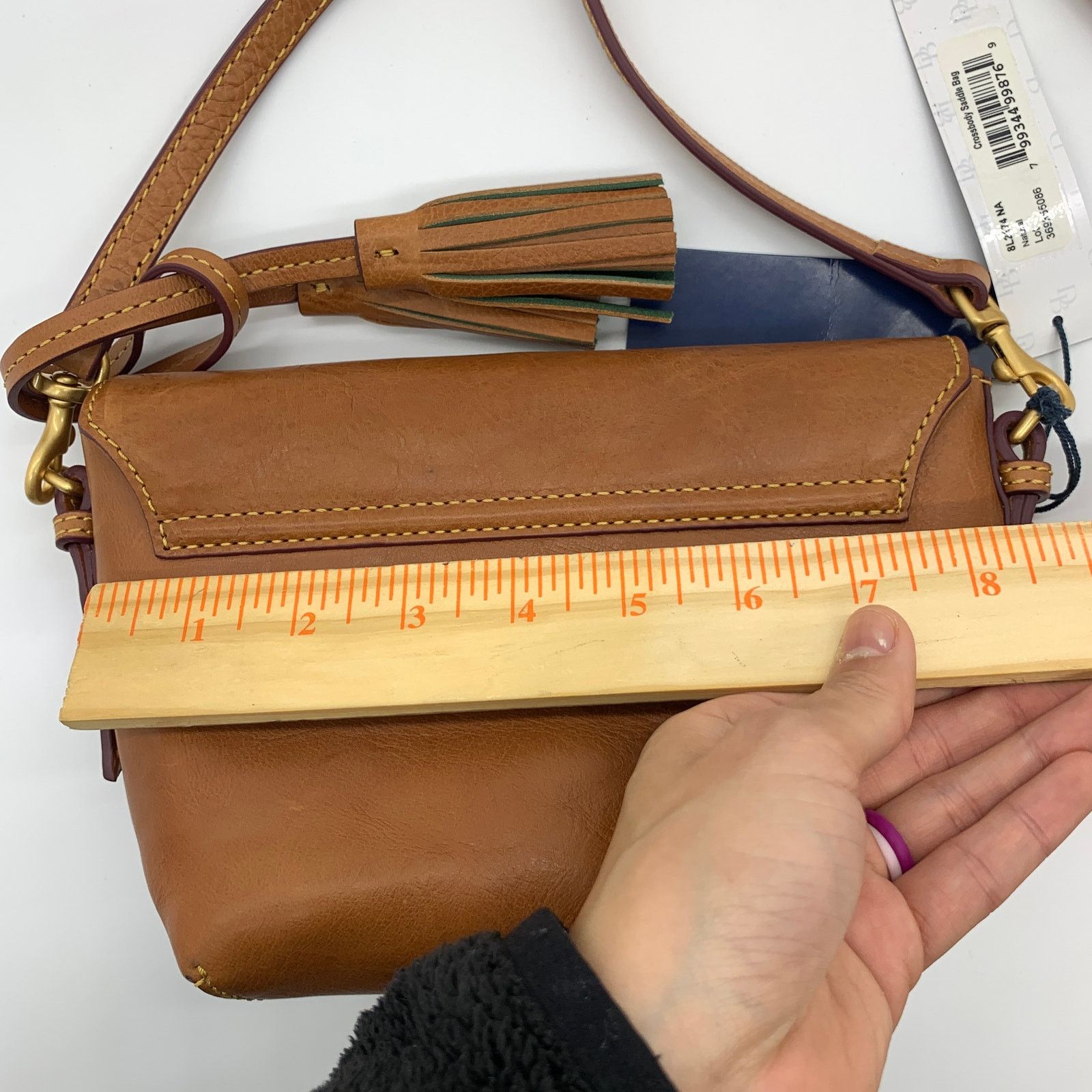 Dooney & Bourke Dooney & Bourke Saddle Crossbody Bag Florentine Leather Size ONE SIZE - 10 Thumbnail