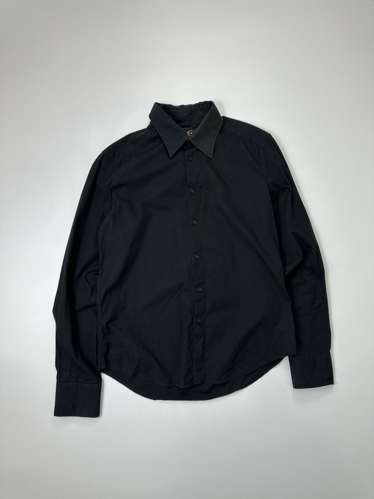 Just Cavalli Just Cavalli Formal Shirt Metal Logo Back Size US XL / EU 56 / 4 - 1 Thumbnail