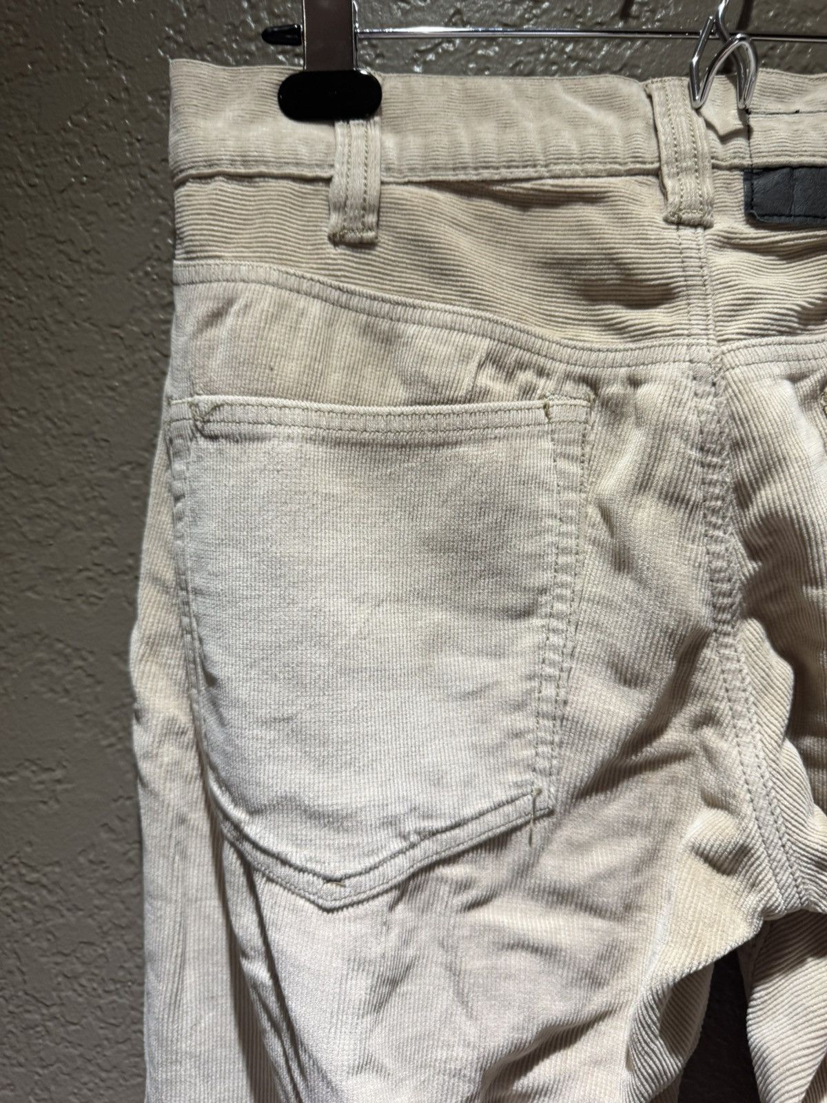 Hurley Hurley Beige Corduroy Straight Leg Light Tan Pants 2000s Y2k Size US 30 / EU 46 - 11 Thumbnail