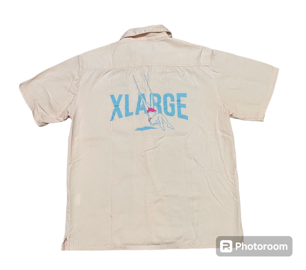 OG STYLE XLARGE WORKWEAR BUTTON UP RARE BACKHIT