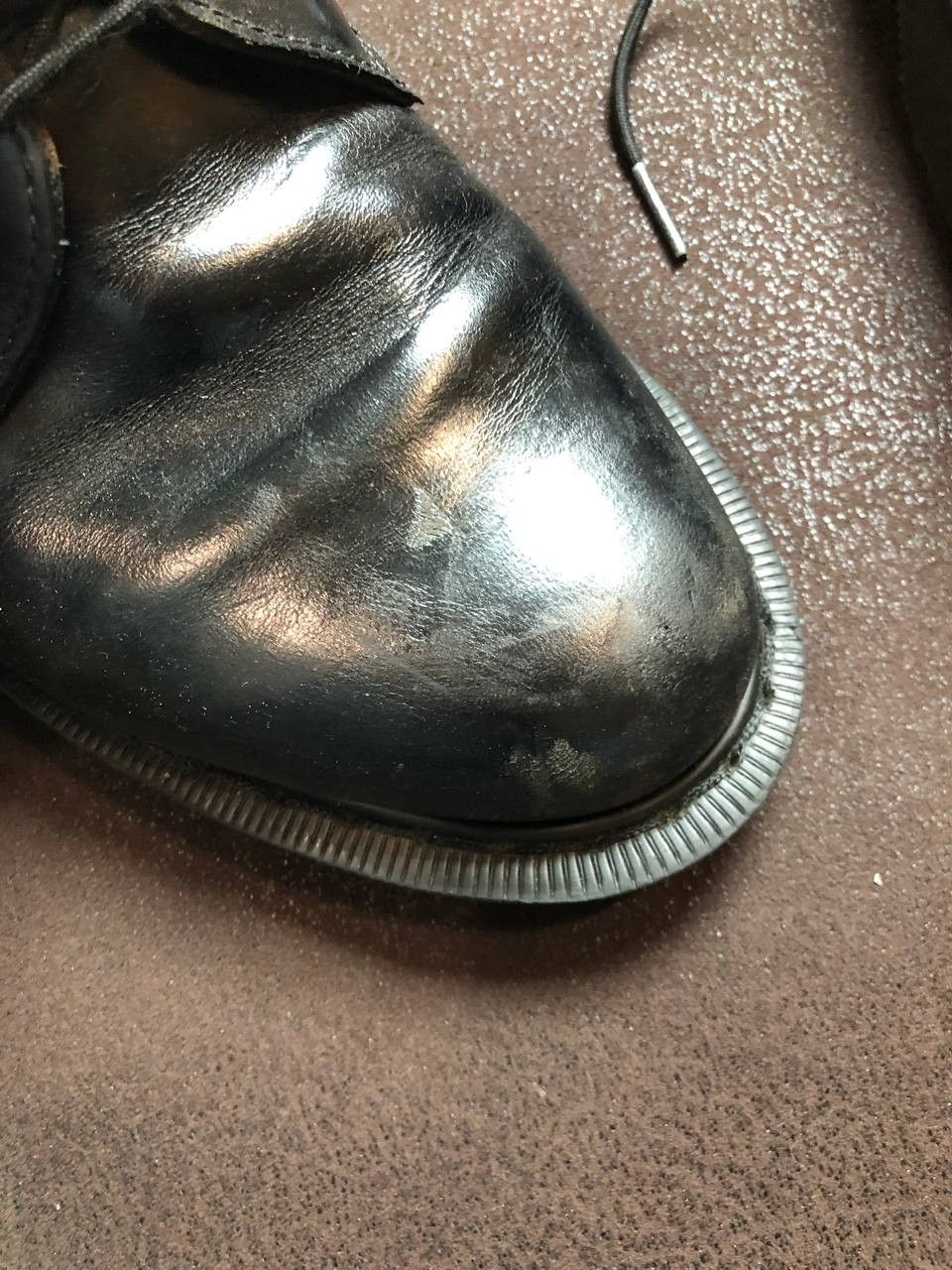 Dr. Martens 1461 Mono Smooth Leather Oxford Shoes in black