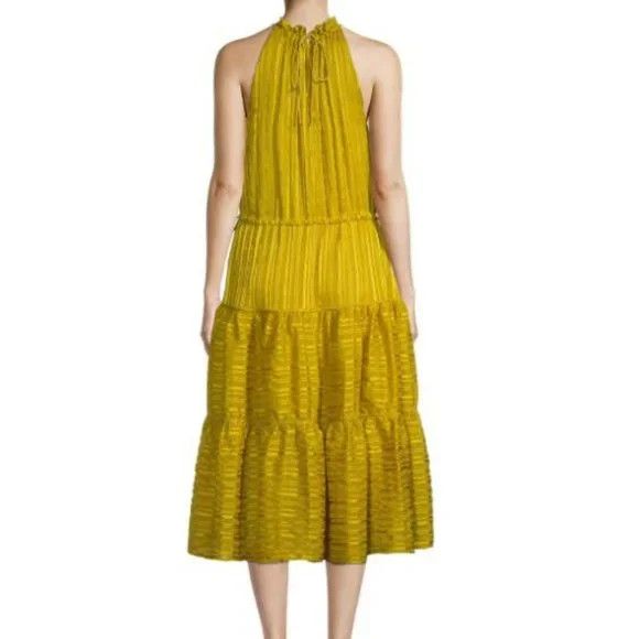 Ted Baker Ted Baker Eymilia Tiered Drawstring Midi-Dress Size L / US 10 / IT 46 - 8 Thumbnail