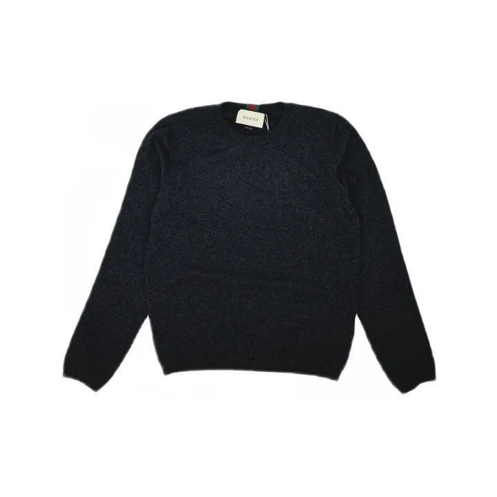 Gucci Gucci Gucci Stylish Round Neck Gray Sweater -2506 Size US XL / EU 56 / 4 - 2 Thumbnail