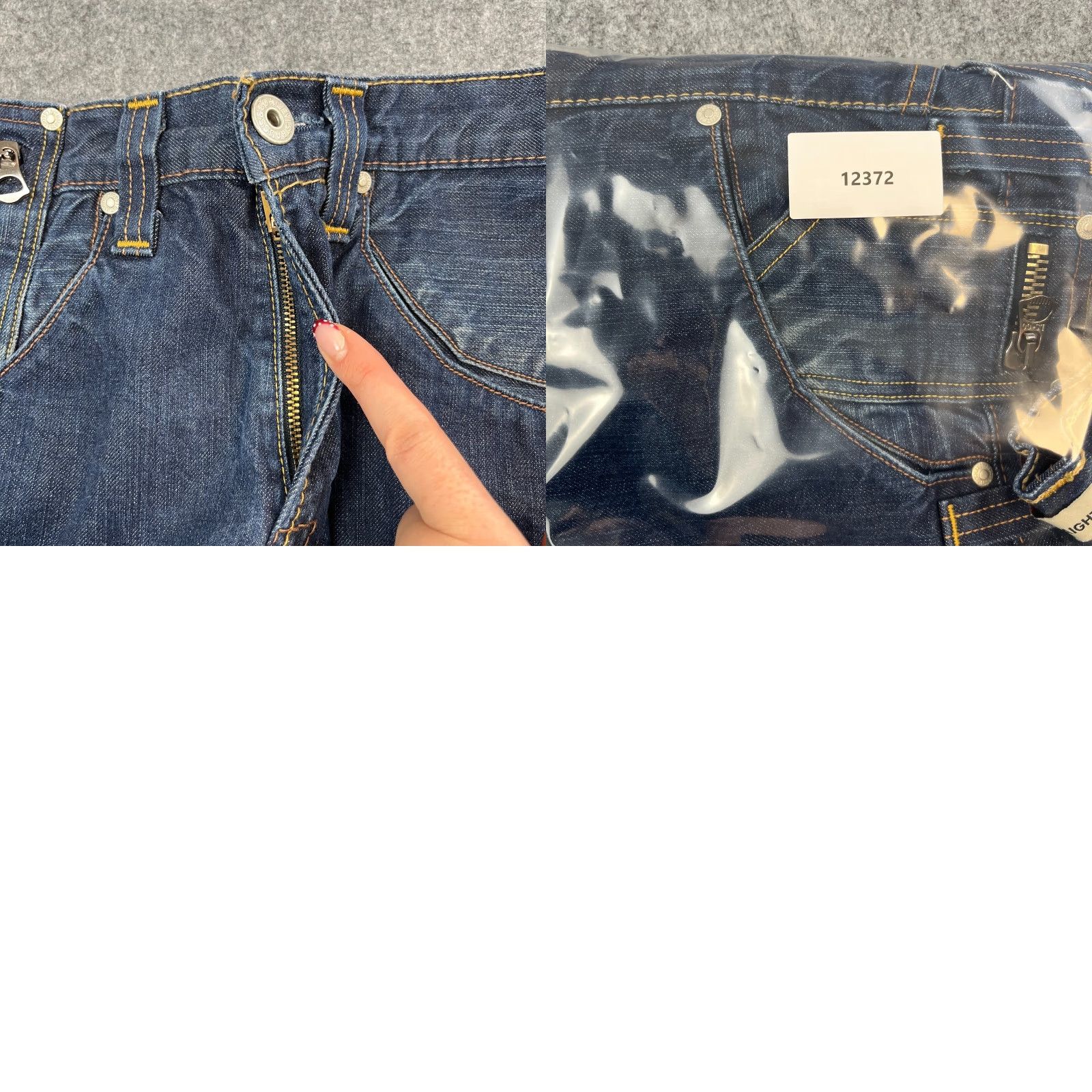 Levi's Levi's 504 Jeans Regular Straight 32 32 Dark Blue Indigo 100% Cotton Mens Vintage Jeans Regular Levi's 500 Series Size US 32 / EU 48 - 9 Thumbnail