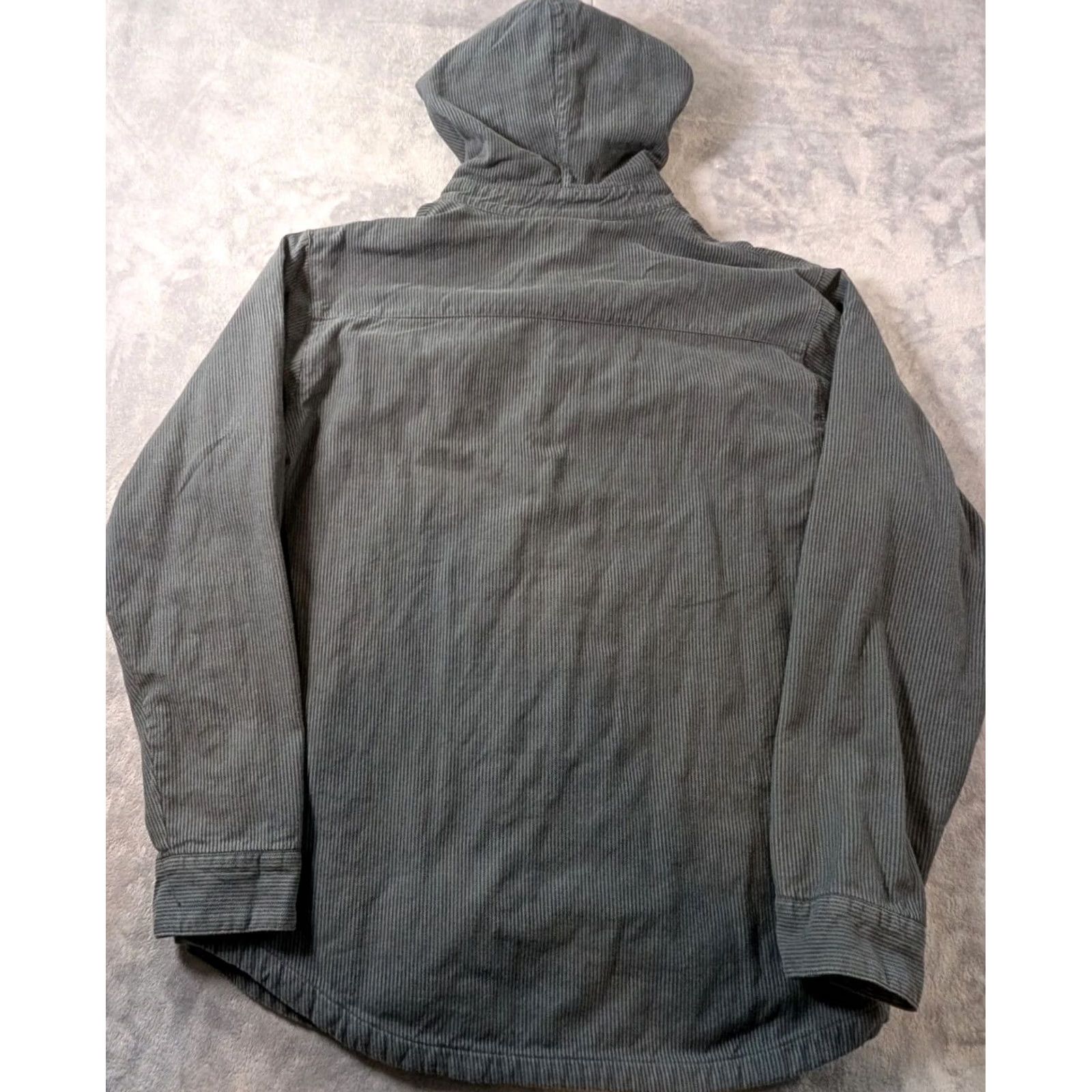 Nike Nike 6.0 Shacket Shirt Jacket Hooded Button Front Gray L Mens Shacket Nike 6.0 Outdoor Adventure Casual Streetwear Size US L / EU 52-54 / 3 - 6 Thumbnail