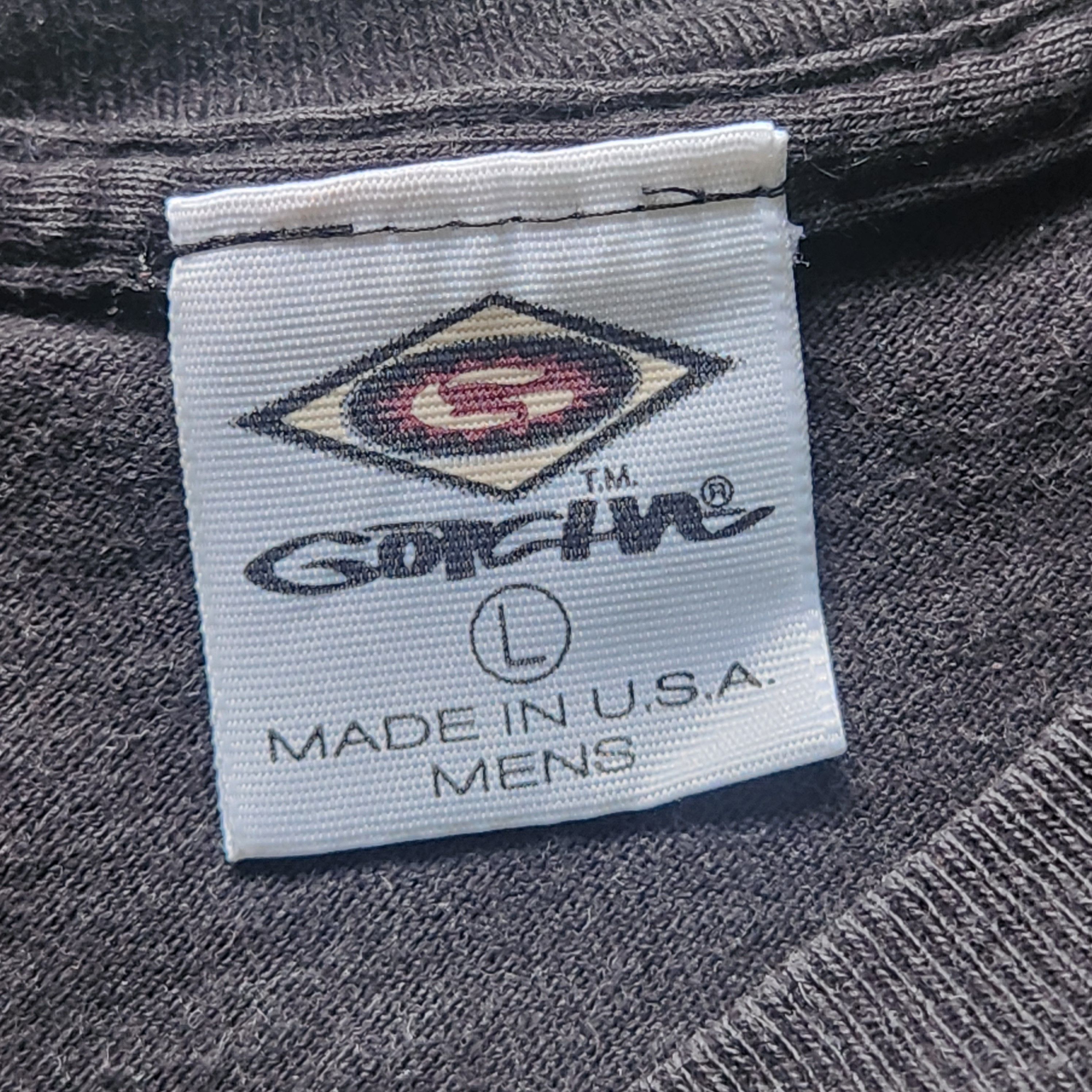 Gotcha × Vintage Vintage Gotcha Big Logo Single Stitch 1990s Size US L / EU 52-54 / 3 - 6 Thumbnail