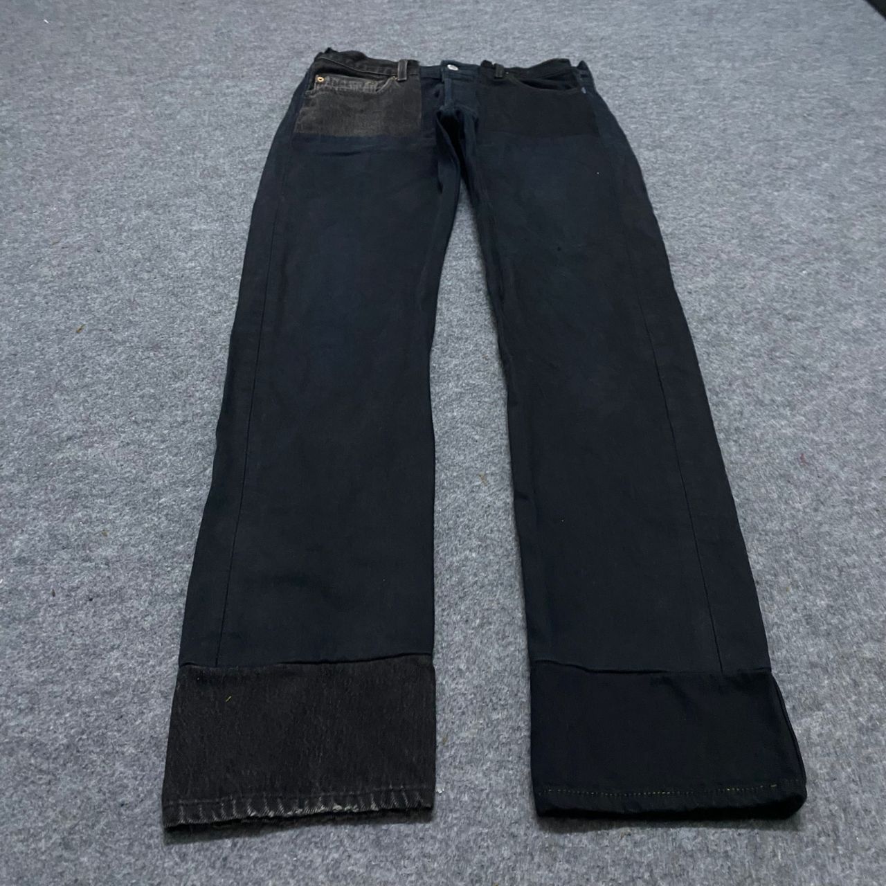 Levi's Vintage Levis QBISM Pour Edifice Patchwork Denim Size US 31 - 10 Thumbnail