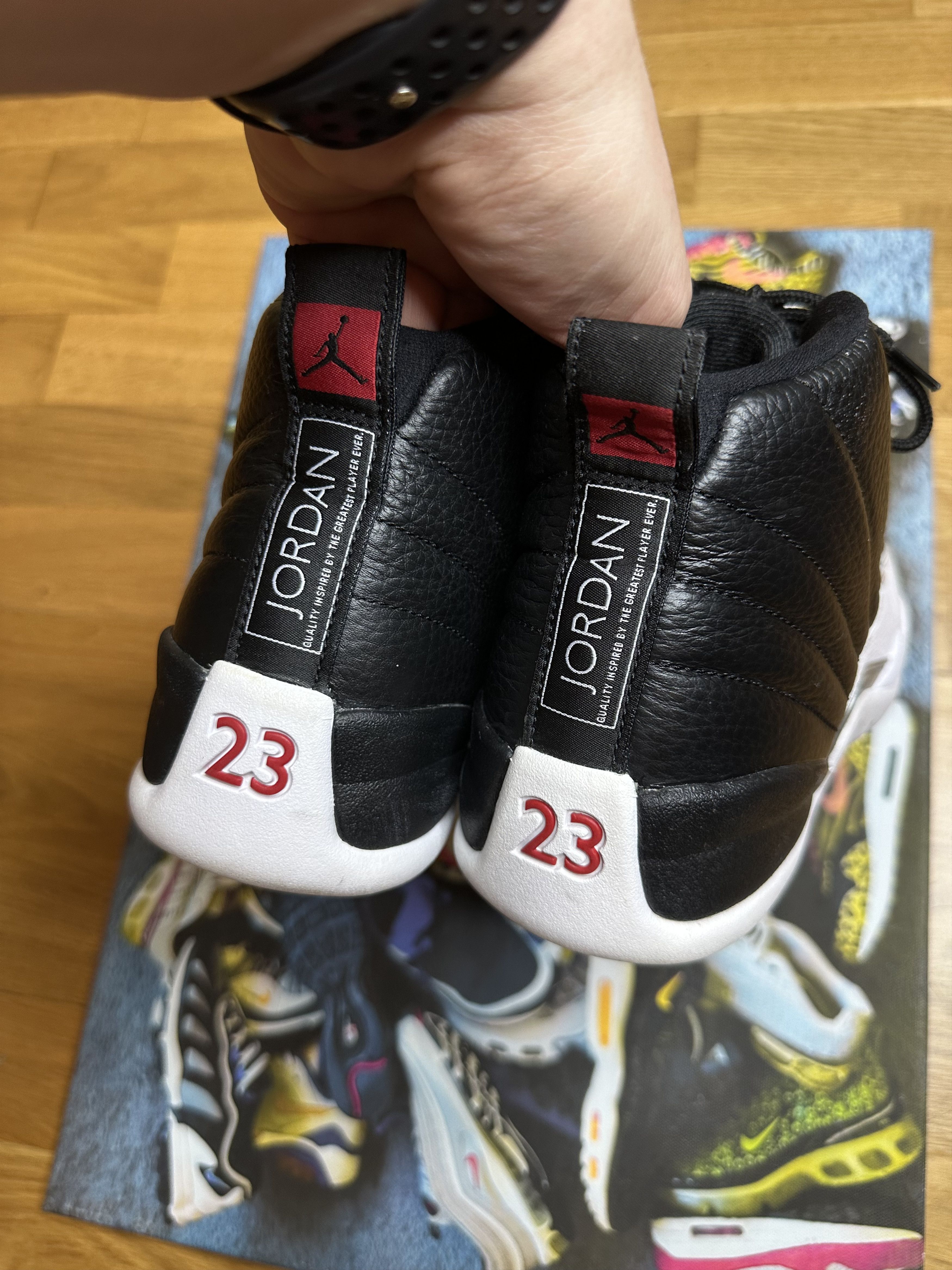 Jordan Brand Nike Air Jordan 12 Retro Playoff Mens Size 10 US CT8013-006 Size US 10 / EU 43 - 4 Thumbnail