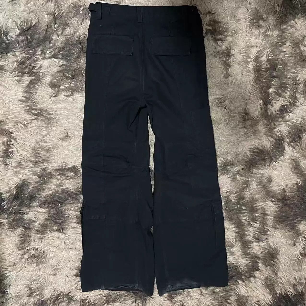 Balenciaga Balenciaga Flared Cargo Solid XS Pants Size 25" / US 0 / IT 36 - 2 Thumbnail