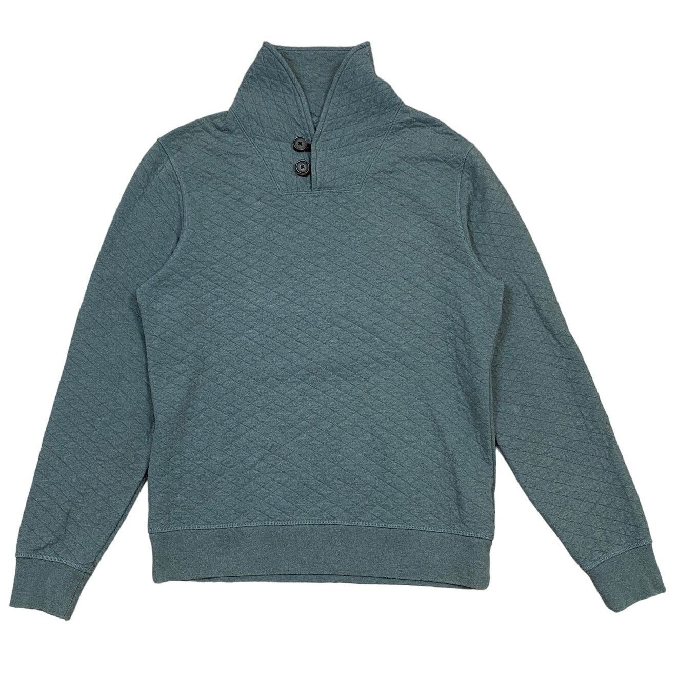 Billy Reid Billy Reid Quilted Shawl Collar Sweater Pullover Men's S Size US S / EU 44-46 / 1 - 1 Thumbnail