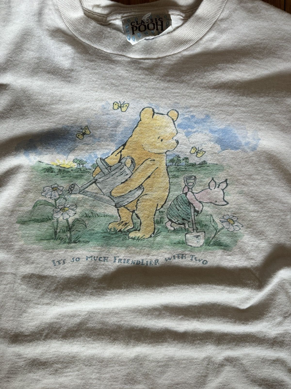 Vintage VINTAGW POOH TEE Size US S / EU 44-46 / 1 - 2 Thumbnail