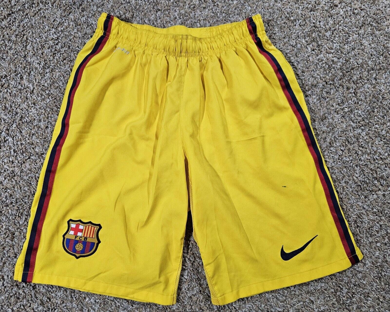 Nike Nike Dri-Fit Soccer Shorts Barcelona FCB Barca Sz S Stain Size ONE SIZE - 1 Thumbnail