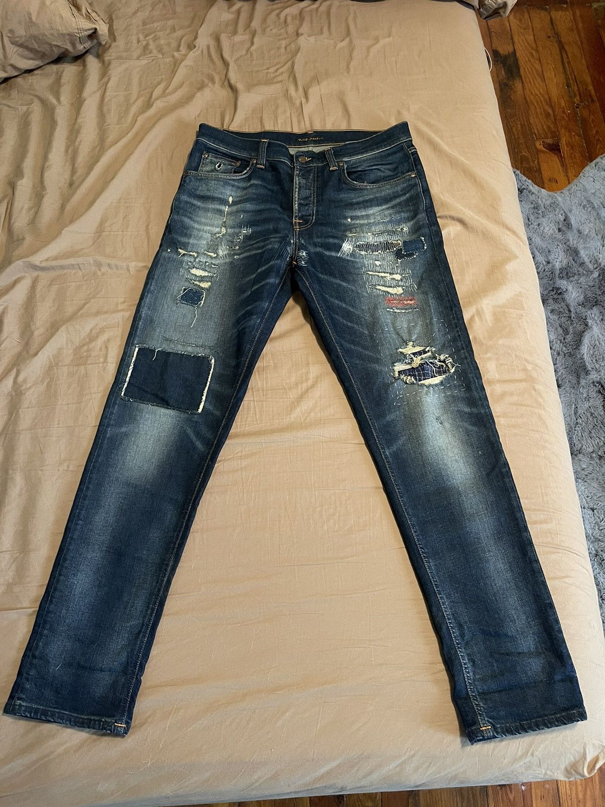 Nudie Jeans Nudie Jeans Steady Eddie II Tsuyoshi Replica Size US 34 / EU 50 - 1 Thumbnail