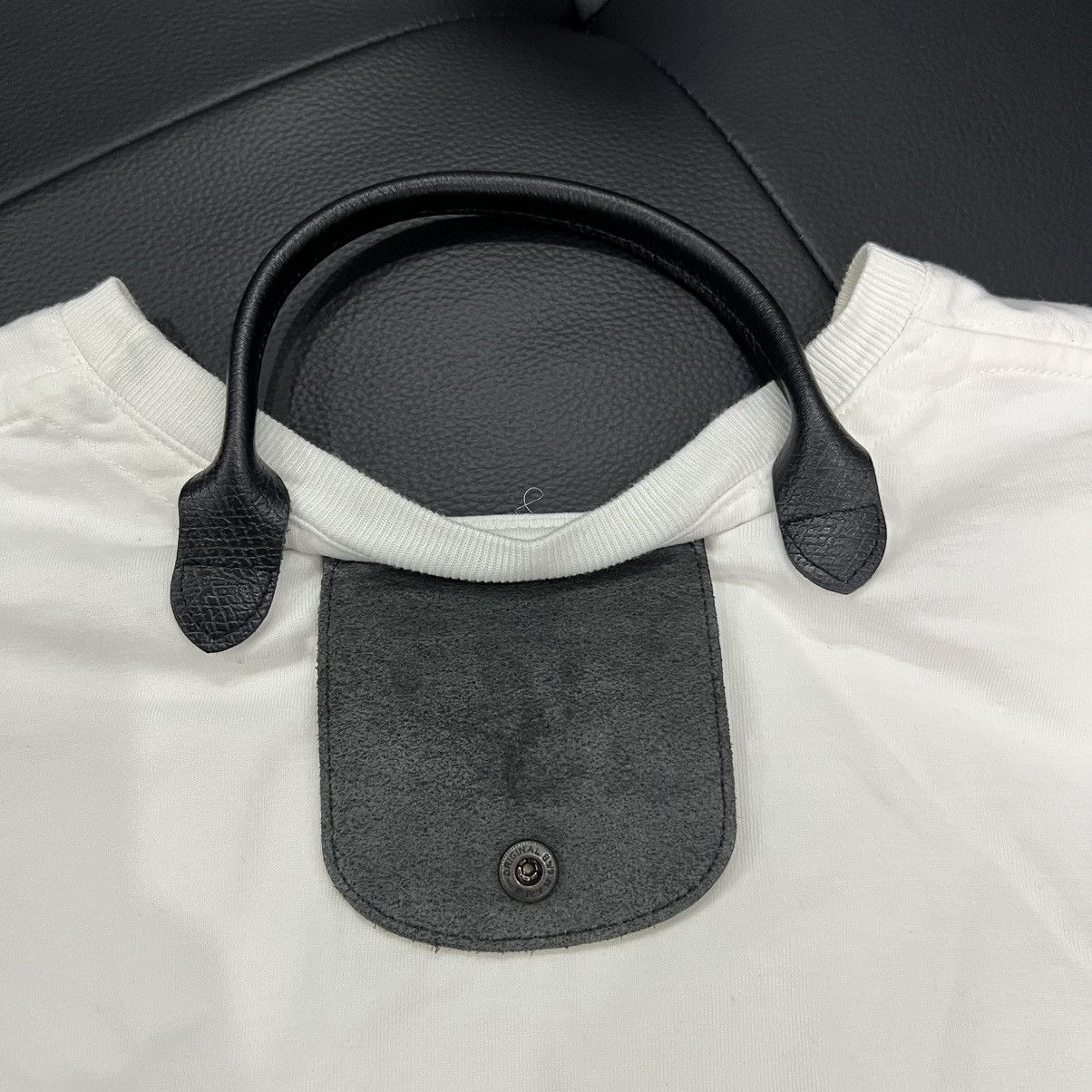 Longchamp Longchamp by Shayne Oliver Tote-Buckle T-Shirt Size US M / EU 48-50 / 2 - 15 Thumbnail