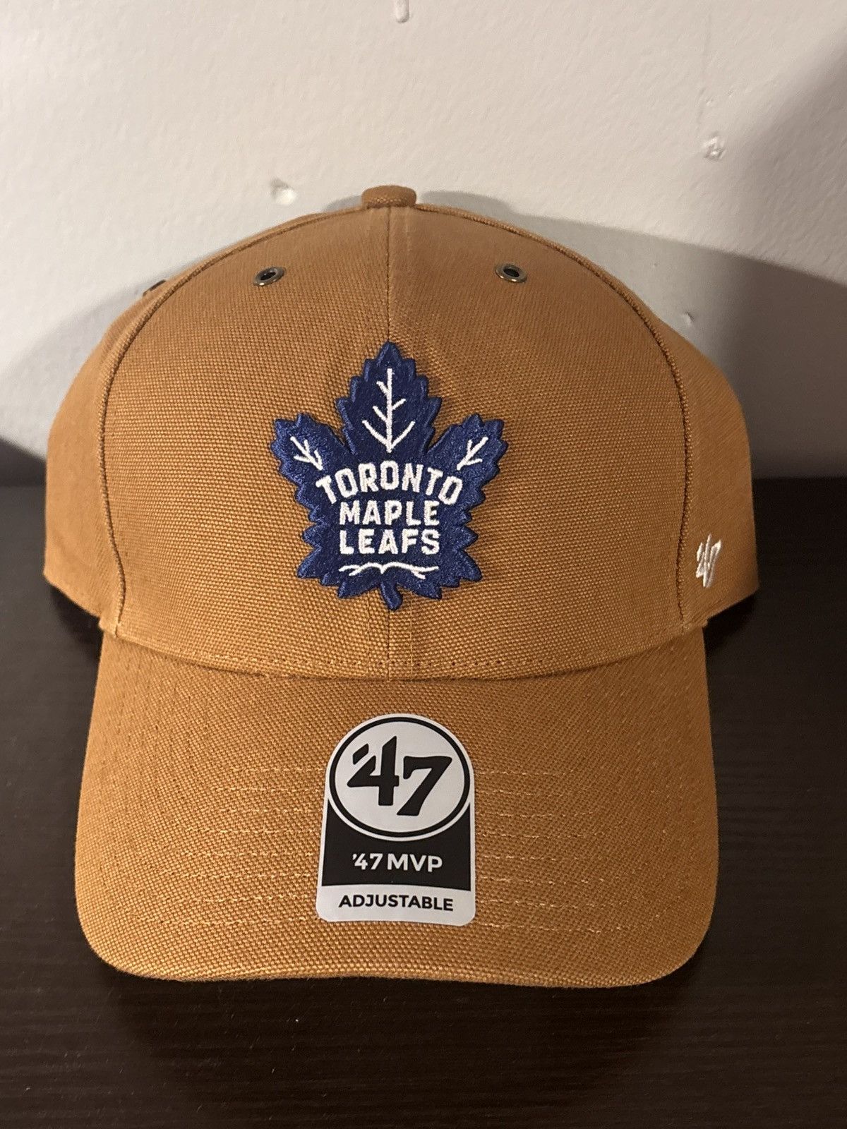 47 Brand × Carhartt Toronto Maple Leafs 47’ Brand Carhartt Hat 47’MVP Adjustable Size ONE SIZE - 1 Thumbnail