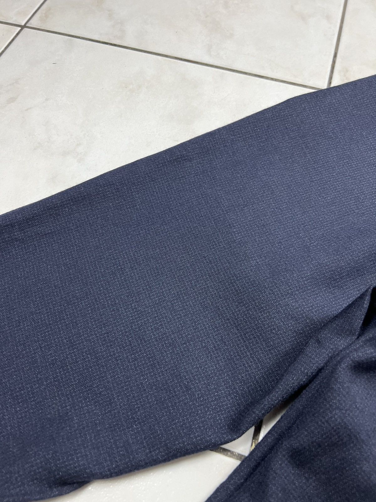 Dior Dior hedi slimane wool silk textured navy casual pants suit Size US 30 / EU 46 - 14 Thumbnail