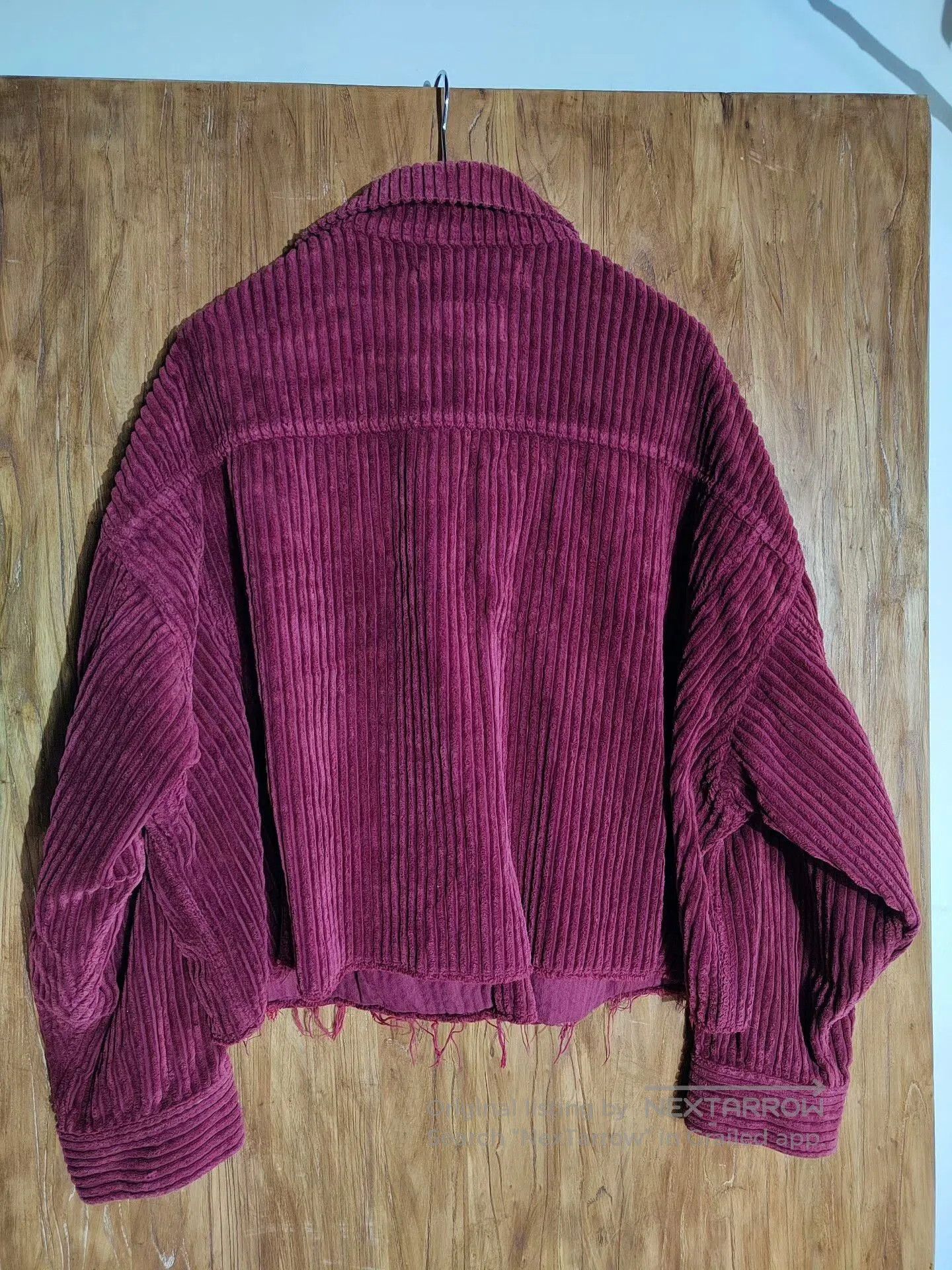 Doublet Doublet Corduroy Jacket in Burgundy. Size US M / EU 48-50 / 2 - 7 Thumbnail