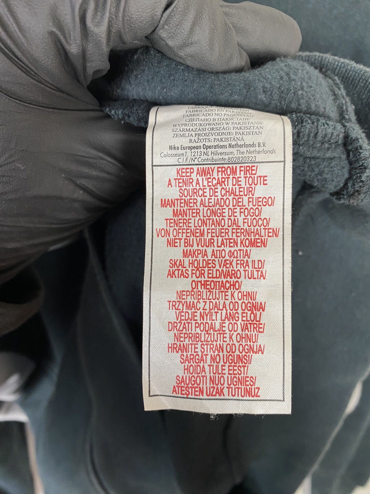 Nike × Vintage Vintage Nike Athletic 71 Hoodie Logo Size L Size US L / EU 52-54 / 3 - 12 Thumbnail