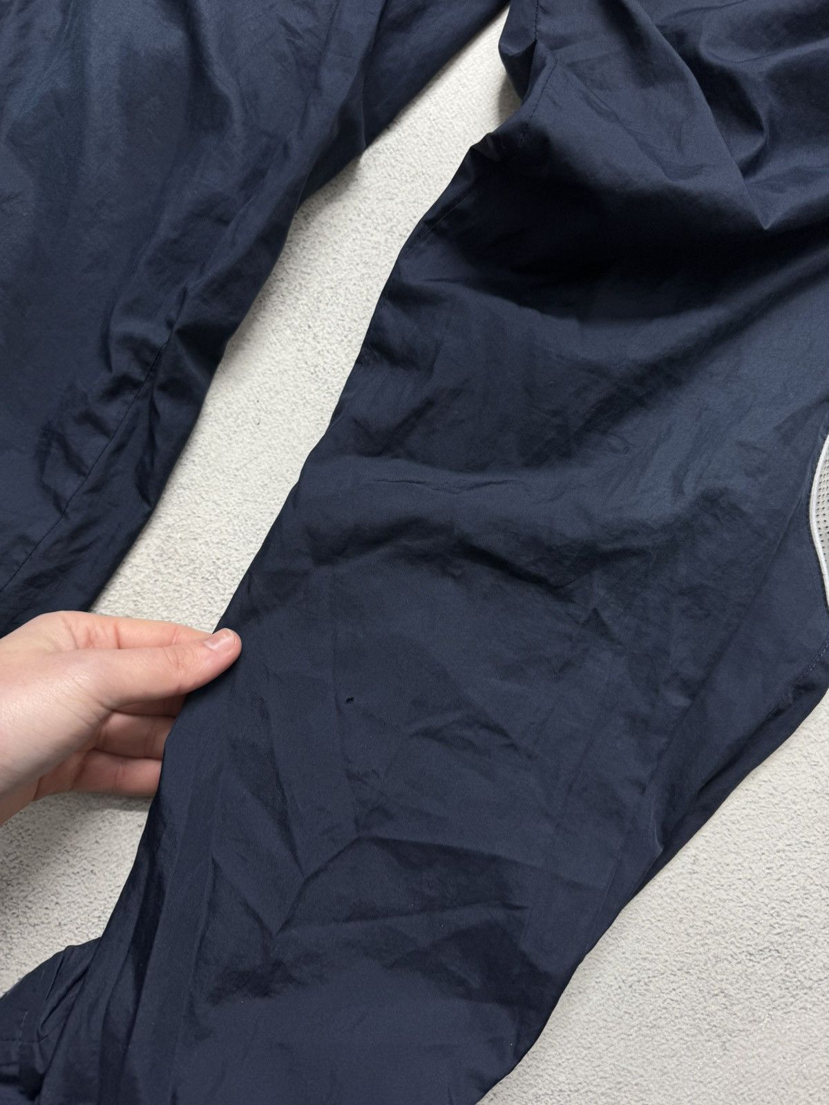 Nike Vintage Y2K Nike Nylon Mini Swoosh Drill Pants 00’s Size US 32 / EU 48 - 9 Thumbnail