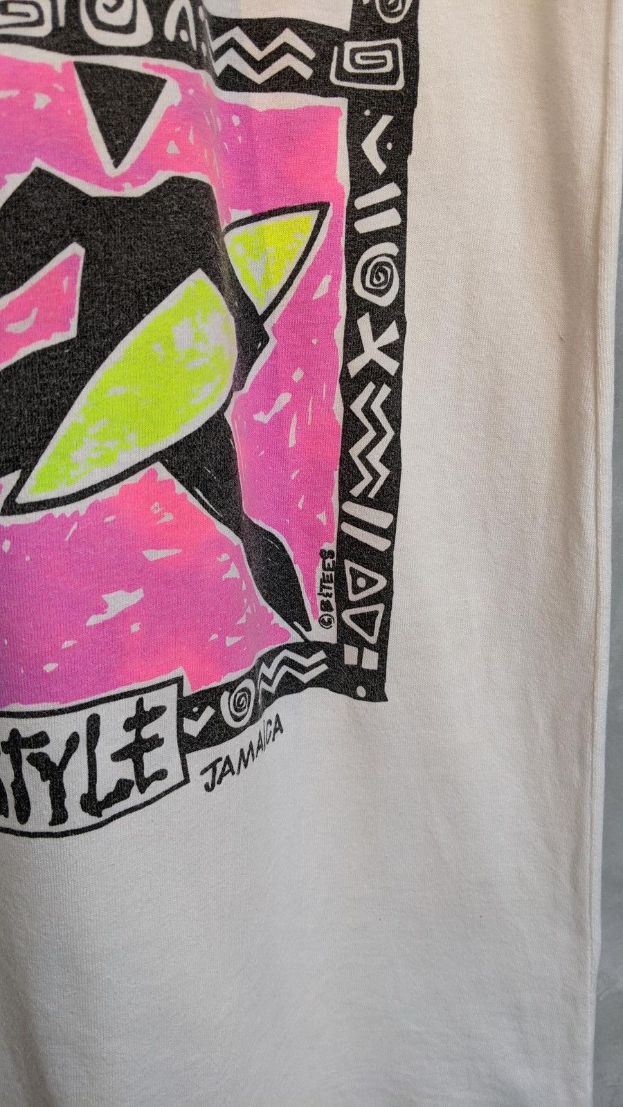 Other Vintage Jamaica white Tee Caribbean style Size US L / EU 52-54 / 3 - 3 Thumbnail