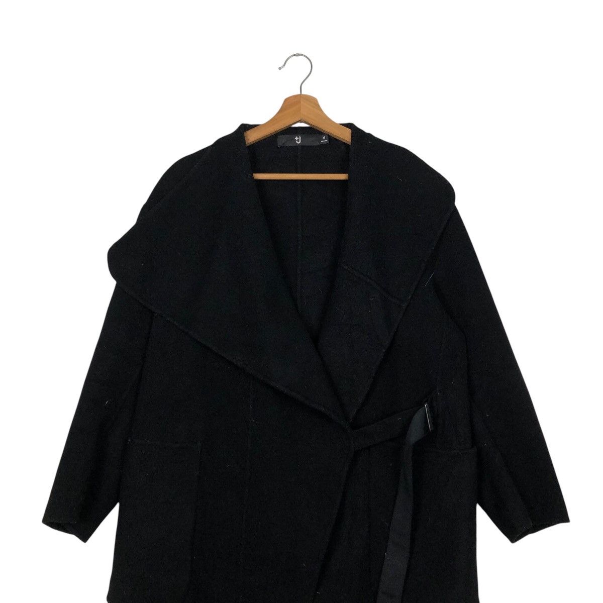 Jil Sander × Uniqlo Rich Black Iconic Long Jacket Bondage Parachute Jill Sander Size US M / EU 48-50 / 2 - 4 Thumbnail