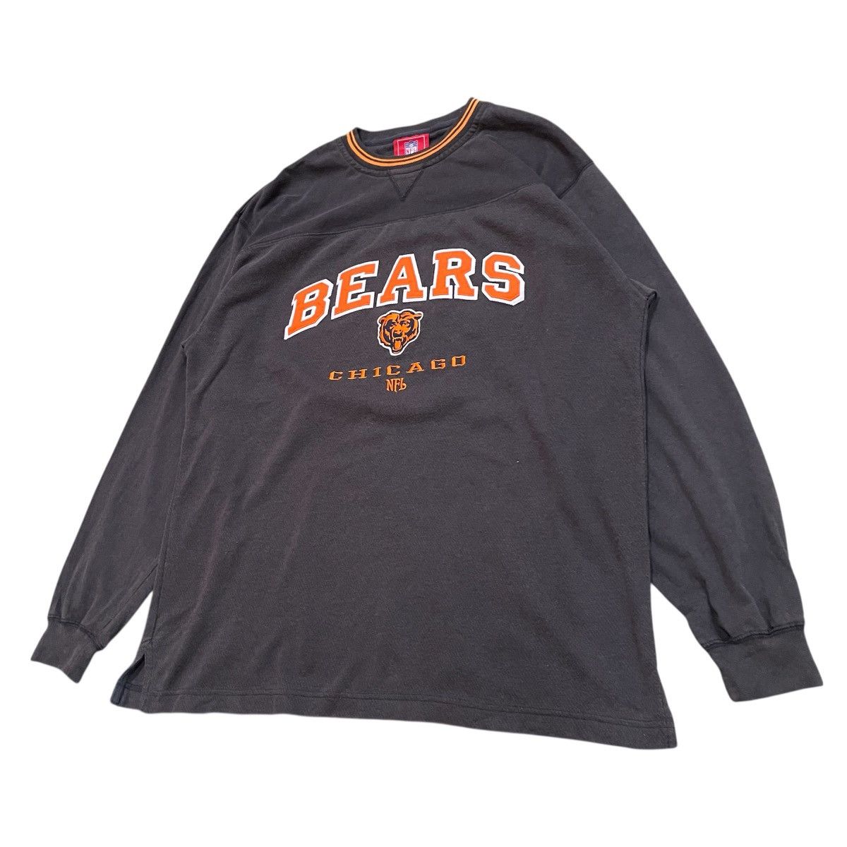 NFL Chicago Bears NFL Logo Sweatshirt Pullover Gray/Black Size US L / EU 52-54 / 3 - 4 Thumbnail