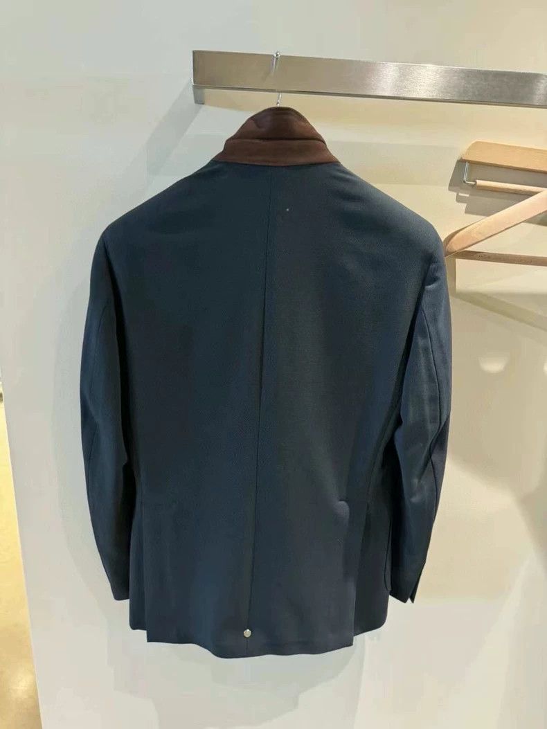 Loro Piana LORO PIANA Casual single thin western-style dress Size 46S - 8 Thumbnail
