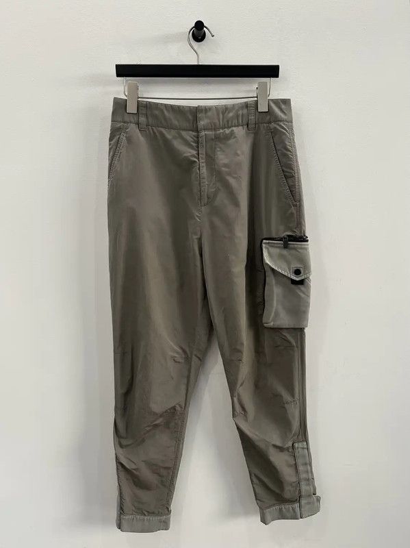 Dior Dior Gray Polyester Casual Pants for Men 0089 Size US 27 - 1 Thumbnail