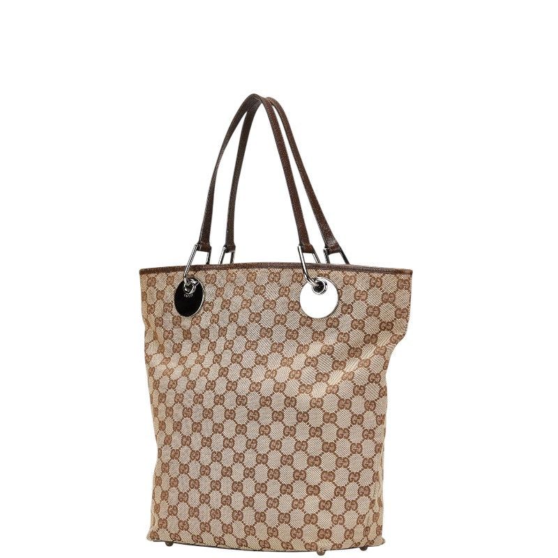 Gucci Gucci Gucci GG Canvas Tote Bag Canvas Tote Bag 120836 Size ONE SIZE - 1 Thumbnail