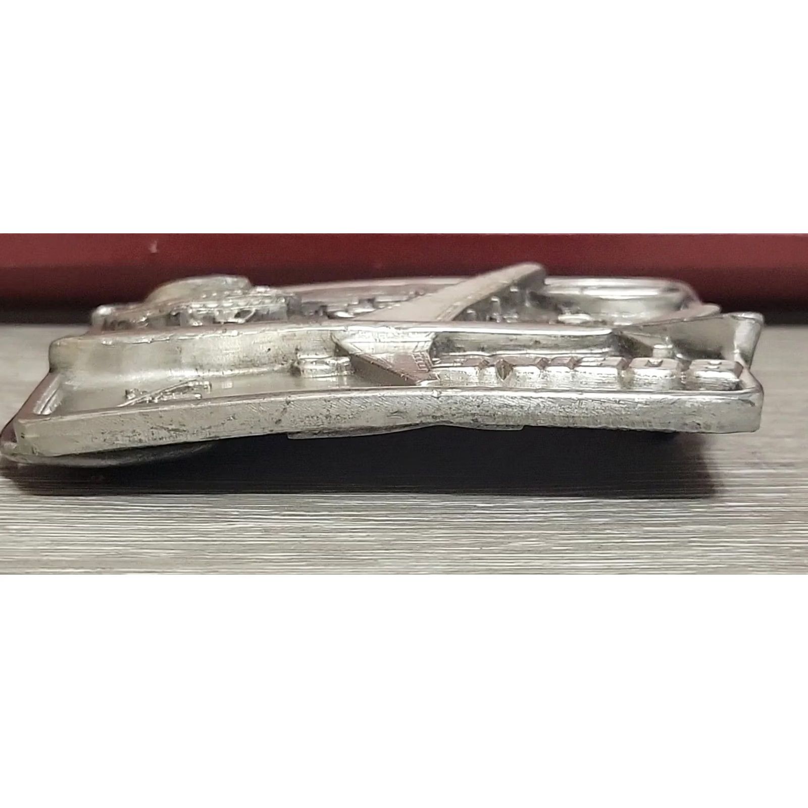 Vintage Vintage Siskiyou Boeing 757 Hydrofoil Pewter Belt Buckle 1982 Size ONE SIZE - 3 Thumbnail