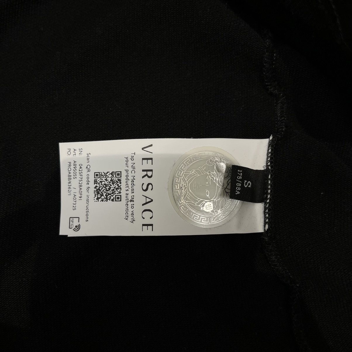 Versace Versace Polo Tee Black Size US S / EU 44-46 / 1 - 4 Thumbnail