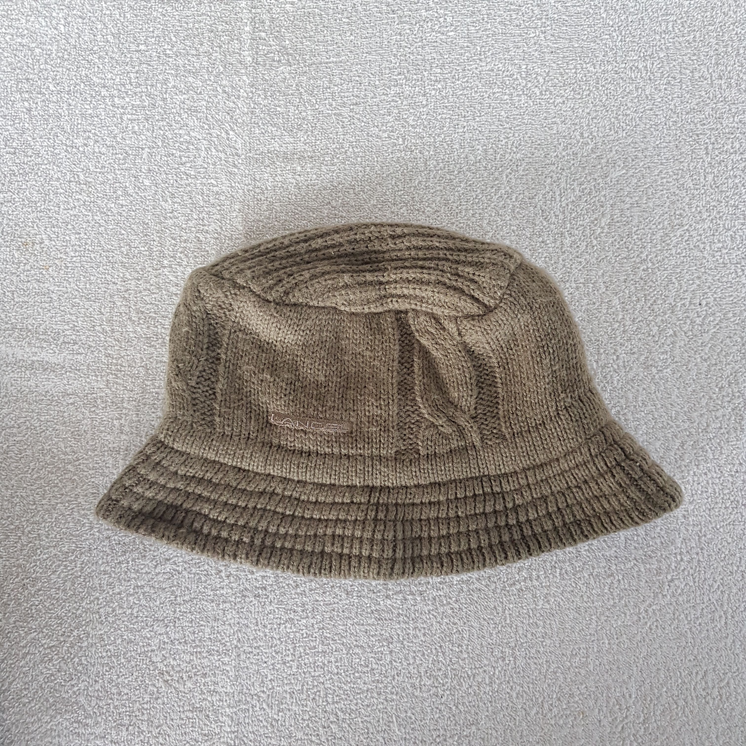 Lancel Vintage 90s Lancel Beanie Cable Knit Aran Isle Snow Caps Hat Size ONE SIZE - 5 Thumbnail
